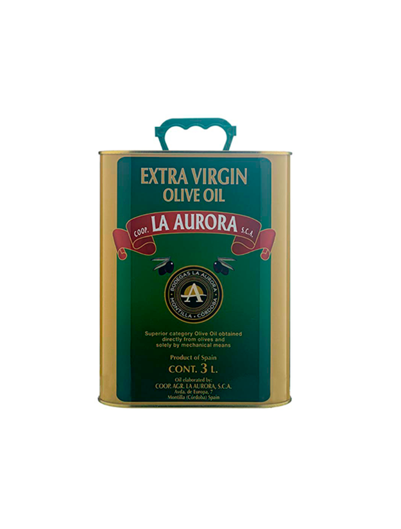 Aceite de Oliva Virgen Extra La Aurora Lata 3L (3Latas)