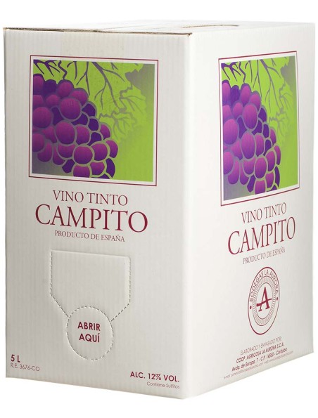 Vino Tinto Joven Campito (Bag in box)