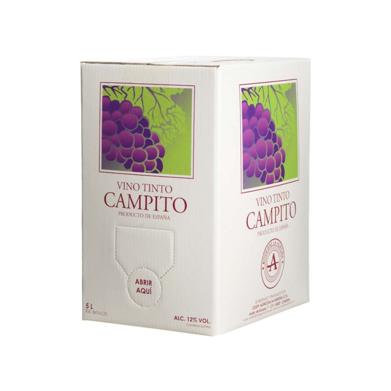 Vino Tinto Joven Campito (Bag in box)